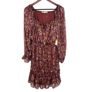 NEW (See desc.) Liberty Love Womens Plus Size 1XL Boho Floral Dress Summer